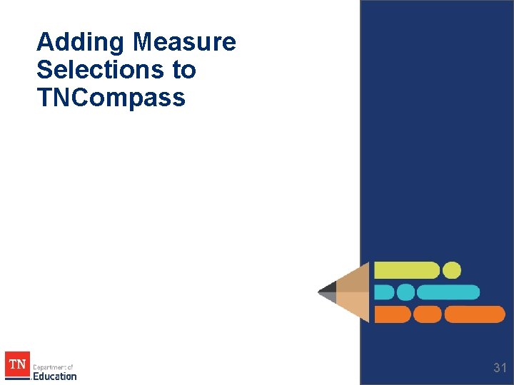 Adding Measure Selections to TNCompass 31 Adding Measure Selections to TNCompass 31