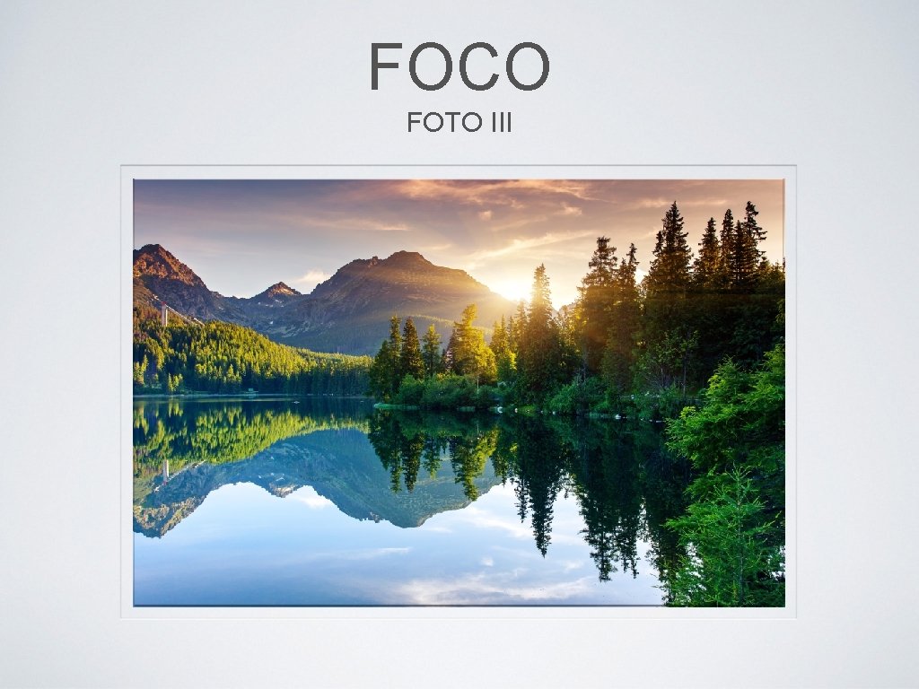 FOCO FOTO III 