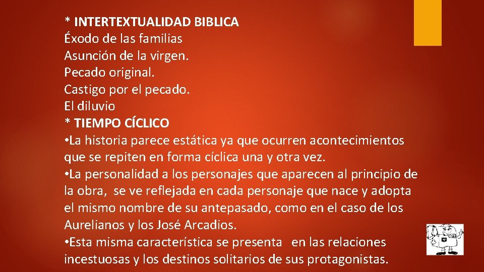 * INTERTEXTUALIDAD BIBLICA Éxodo de las familias Asunción de la virgen. Pecado original. Castigo