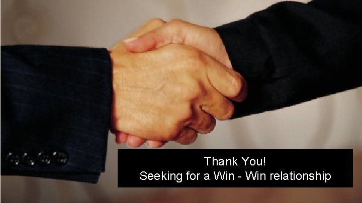 Thank You! Seeking for a Win - Win relationship Dataman. ERP www. dataman. in