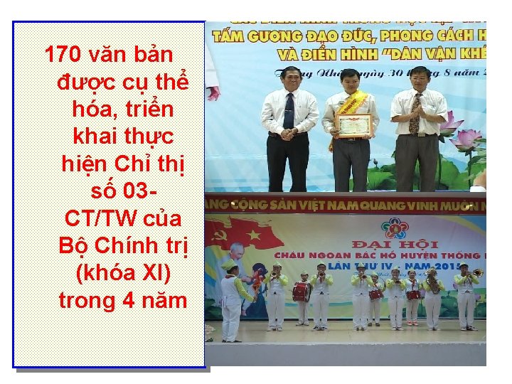 170 văn bản được cụ thể hóa, triển khai thực hiện Chỉ thị số