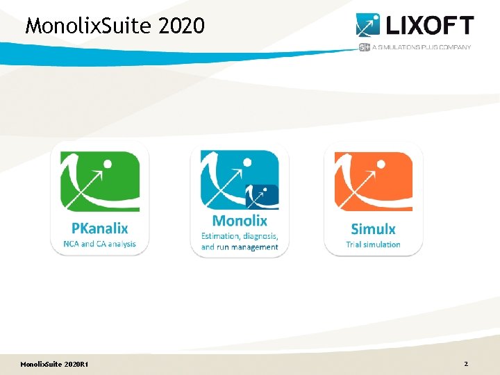 Monolix. Suite 2020 R 1 2 