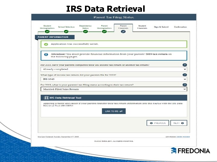 IRS Data Retrieval 