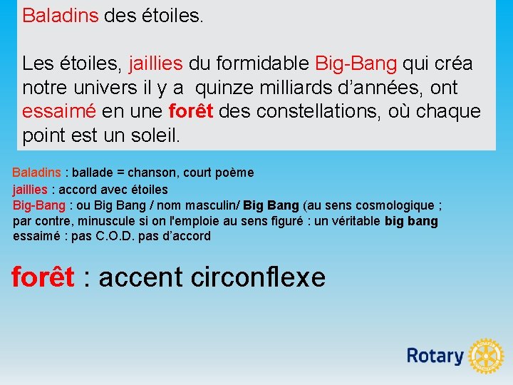 Baladins des étoiles. Les étoiles, jaillies du formidable Big-Bang qui créa notre univers il