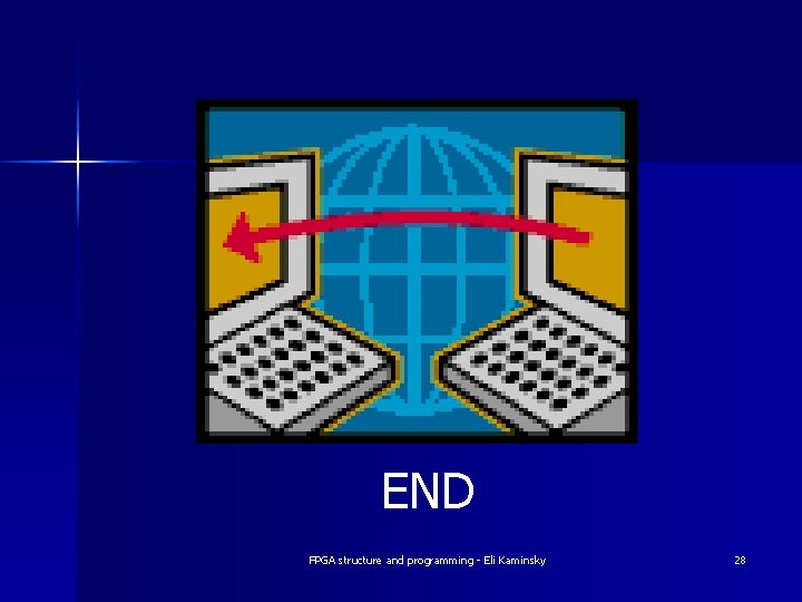 END FPGA structure and programming - Eli Kaminsky 28 END FPGA structure and programming - Eli Kaminsky 28