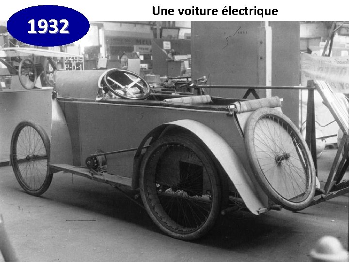 1932 Une voiture électrique 