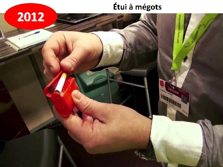 2012 Étui à mégots 