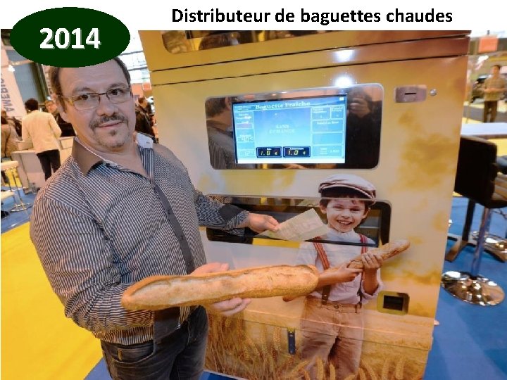 2014 Distributeur de baguettes chaudes 