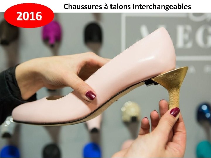 2016 Chaussures à talons interchangeables 