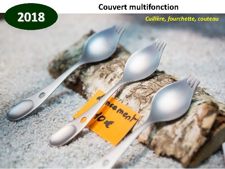 2018 Couvert multifonction Cuillère, fourchette, couteau 