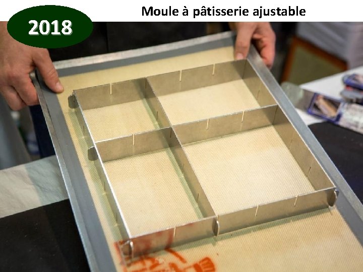 2018 Moule à pâtisserie ajustable 