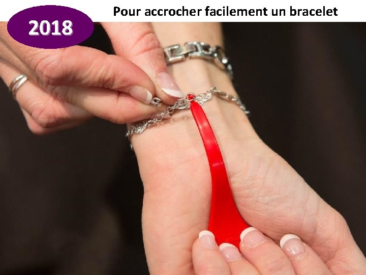 2018 Pour accrocher facilement un bracelet 