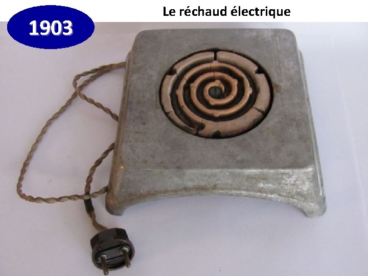 1903 Le réchaud électrique 