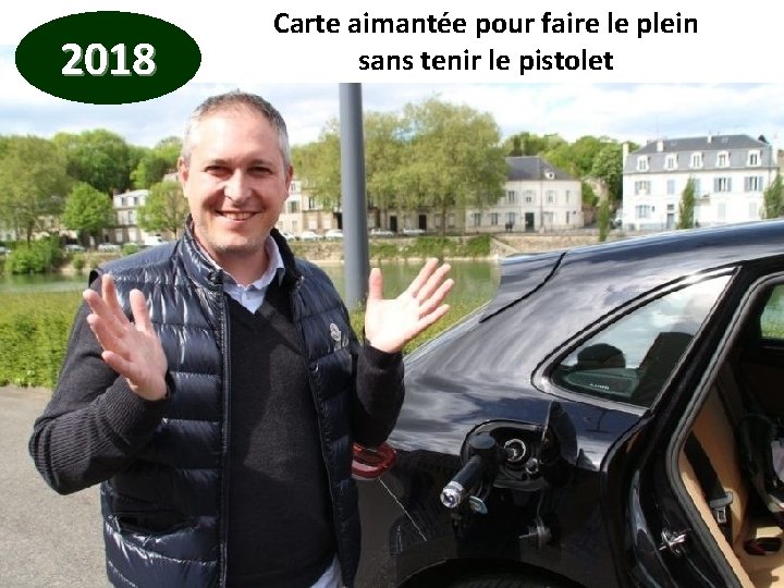 2018 Carte aimantée pour faire le plein sans tenir le pistolet 