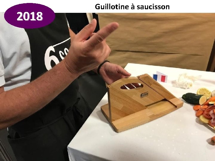 2018 Guillotine à saucisson 