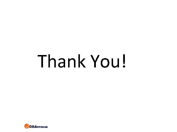 Thank You! Thank You!