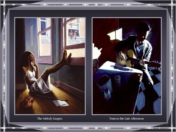 The Melody Lingers Tune in the Late Afternoon The Melody Lingers Tune in the Late Afternoon