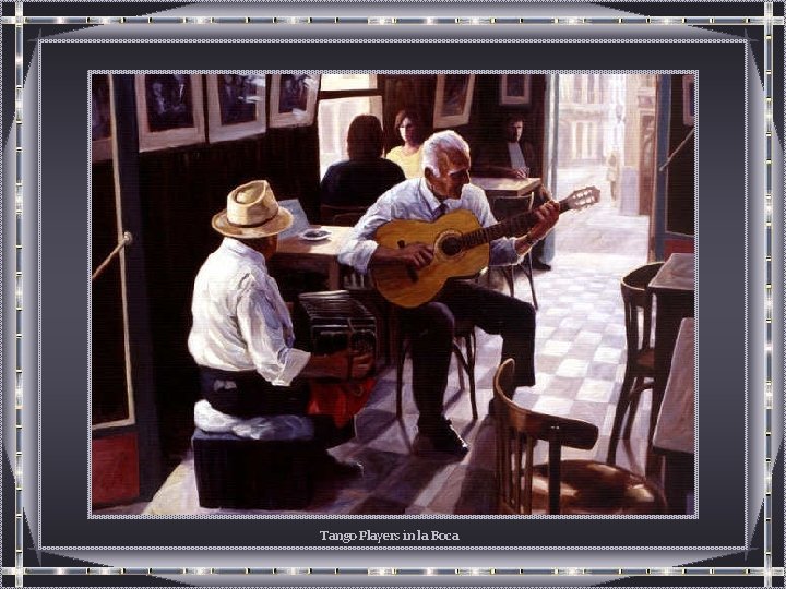 Tango Players in la Boca Tango Players in la Boca