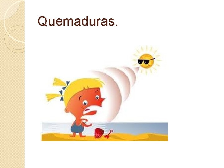 Quemaduras. 
