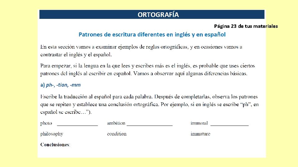 Página 23 de tus materiales 