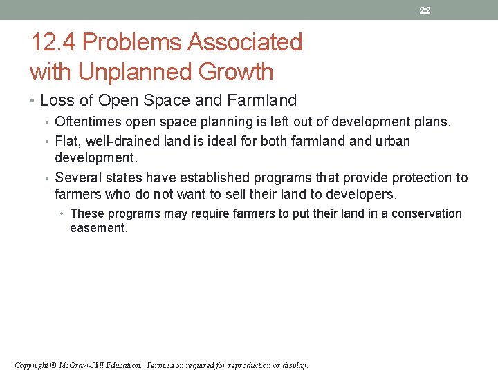 22 12. 4 Problems Associated with Unplanned Growth • Loss of Open Space and 22 12. 4 Problems Associated with Unplanned Growth • Loss of Open Space and