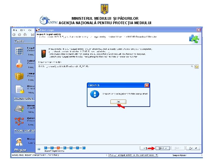 MINISTERUL MEDIULUI ŞI PĂDURILOR AGENŢIA NAŢIONALĂ PENTRU PROTECŢIA MEDIULUI 