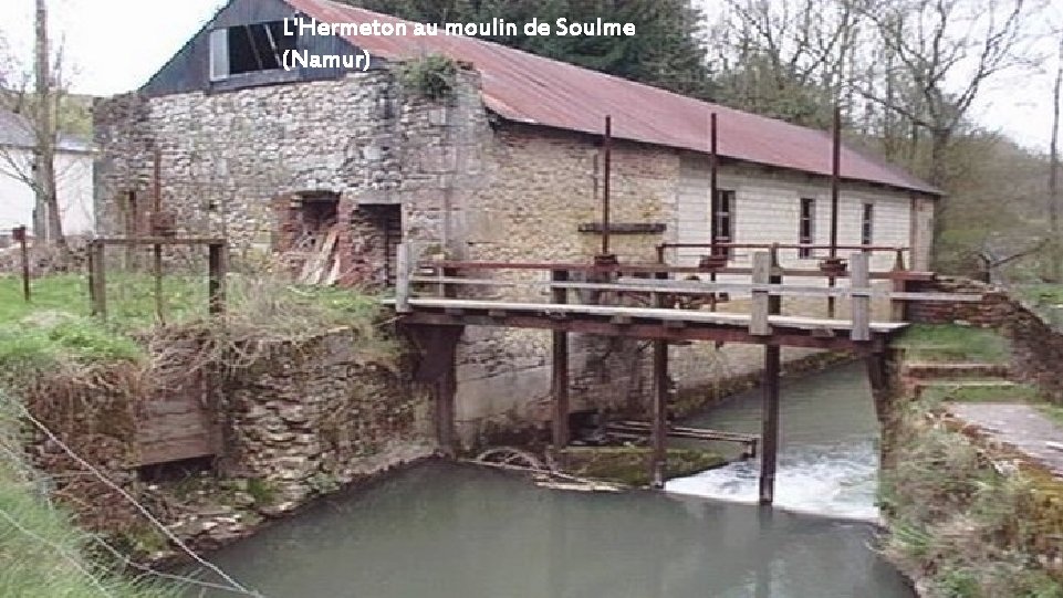 L'Hermeton au moulin de Soulme (Namur) 