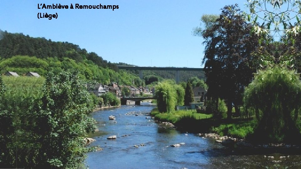 L’Amblève à Remouchamps (Liège) 