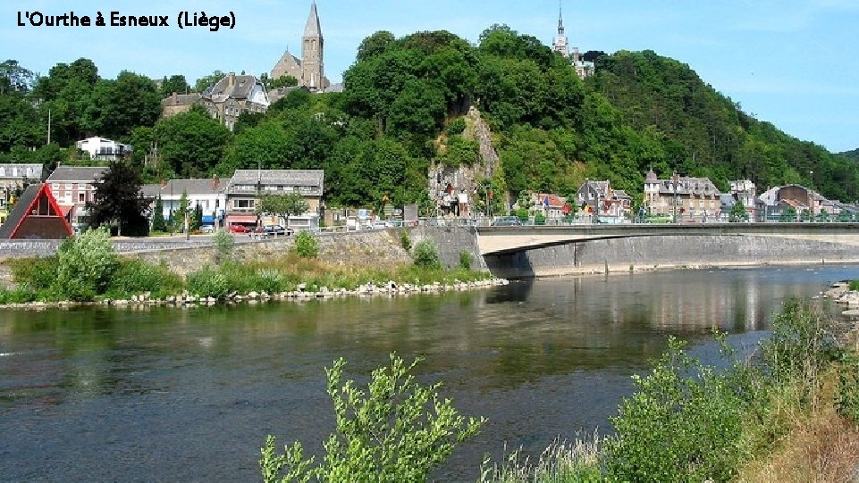 L'Ourthe à Esneux (Liège) 