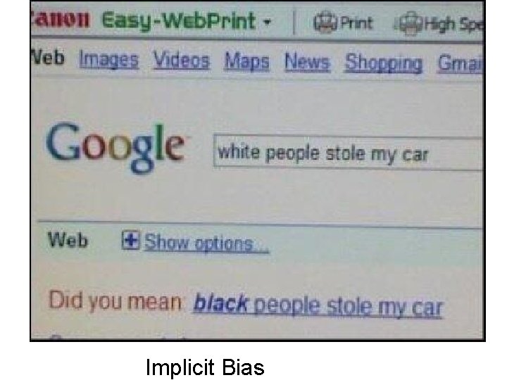 Implicit Bias 