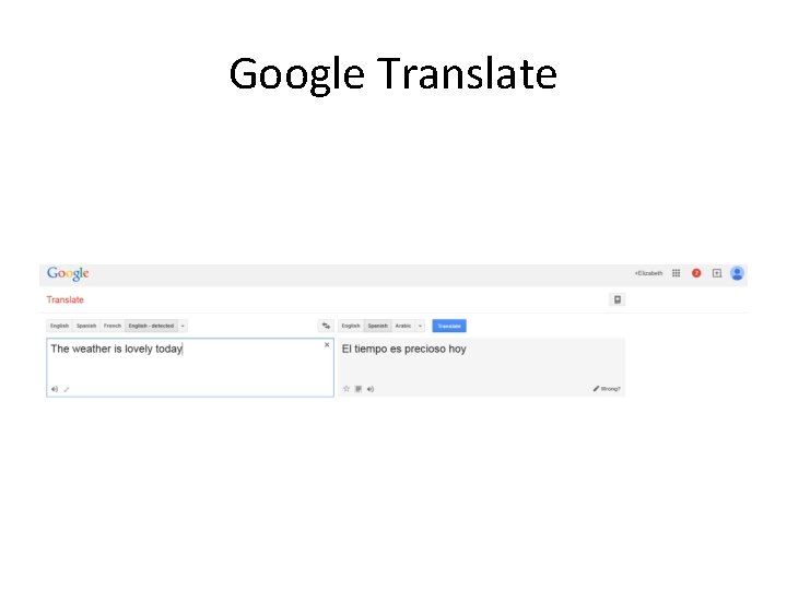 Google Translate 