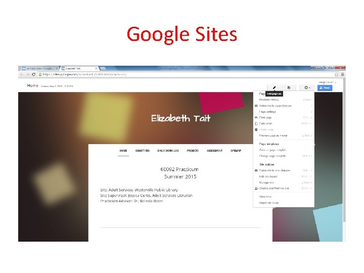 Google Sites 