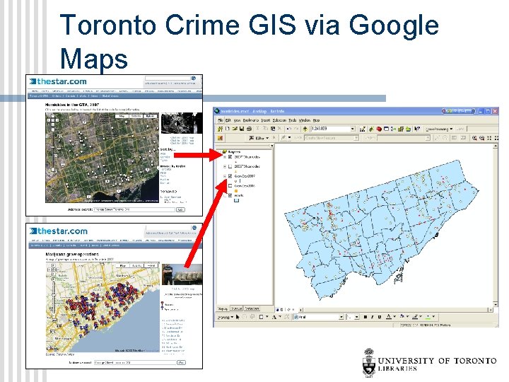 Toronto Crime GIS via Google Maps 