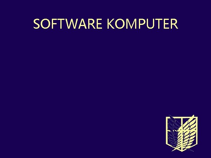 SOFTWARE KOMPUTER 