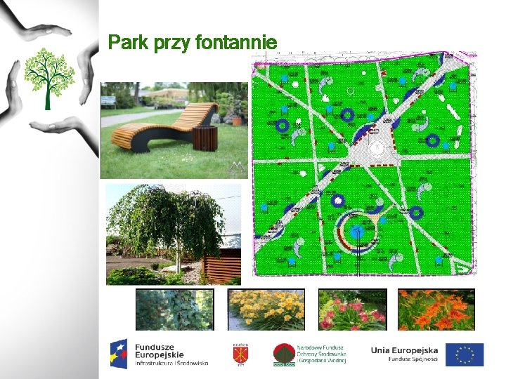 Park przy fontannie 