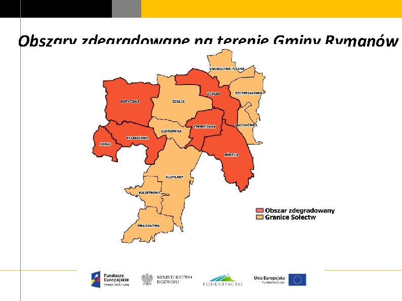 Obszary zdegradowane na terenie Gminy Rymanów 