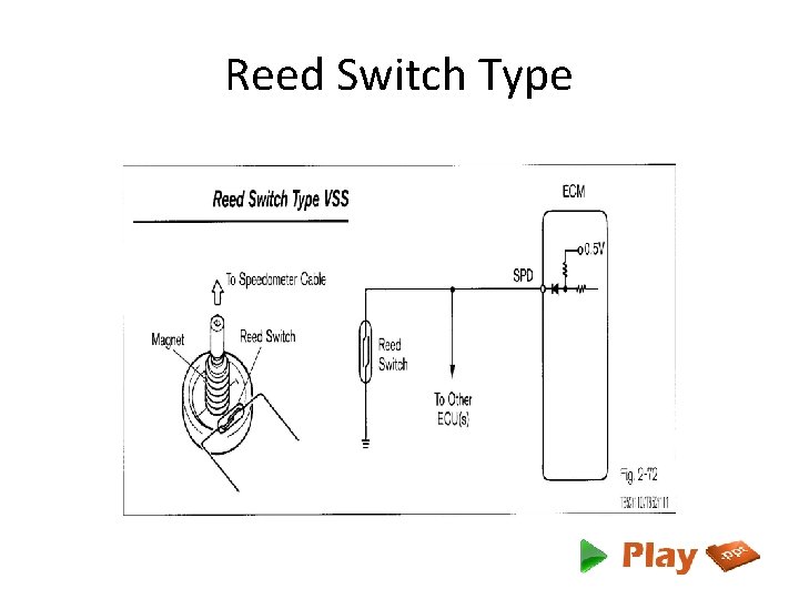 Reed Switch Type 