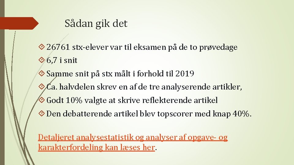 Sådan gik det 26761 stx-elever var til eksamen på de to prøvedage 6, 7