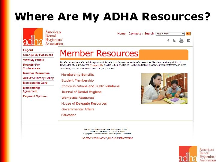 Where Are My ADHA Resources? 