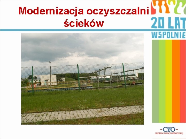 Modernizacja oczyszczalni ścieków 