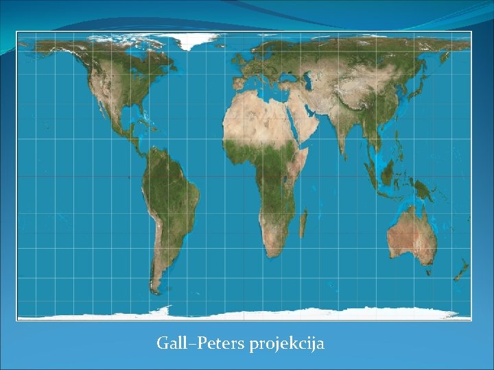 Gall–Peters projekcija 