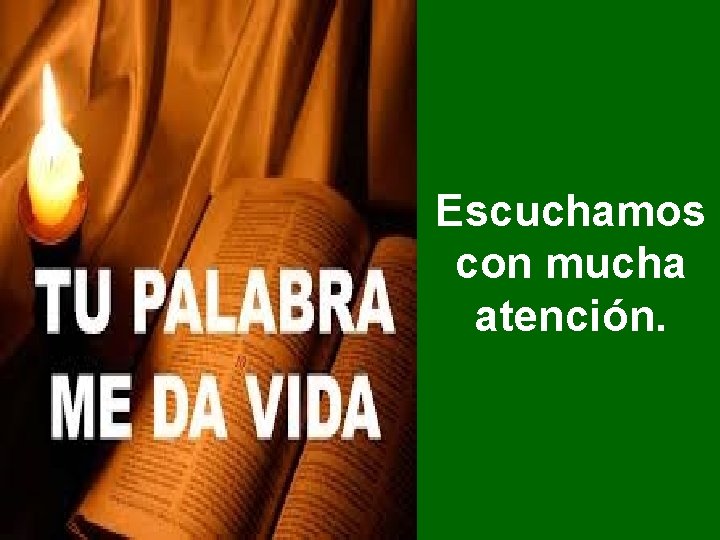 Escuchamos con mucha atención. Escuchamos con mucha atención.
