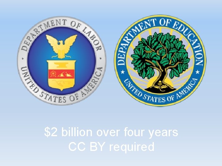 $2 billion over four years CC BY required $2 billion over four years CC BY required