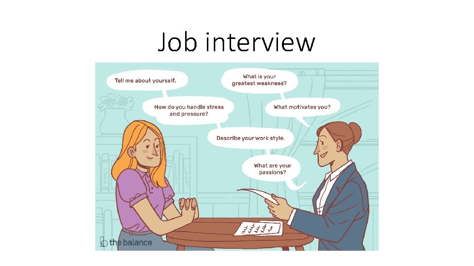 Job interview 