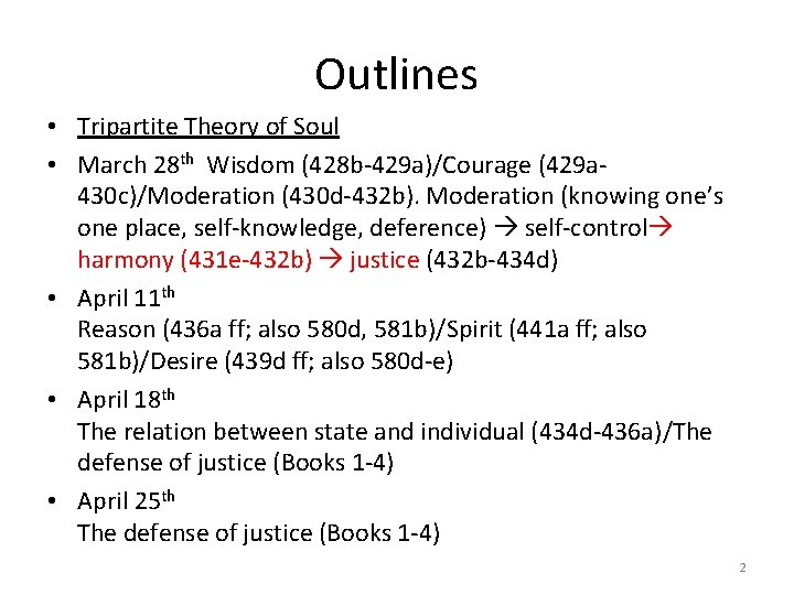 PLATOS REPUBLIC THE TRIPARTITE THEORY OF SOUL II