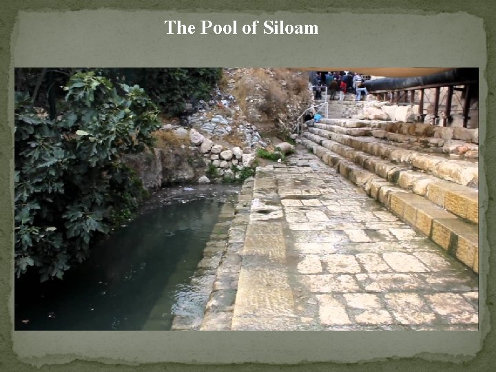 The Pool of Siloam 