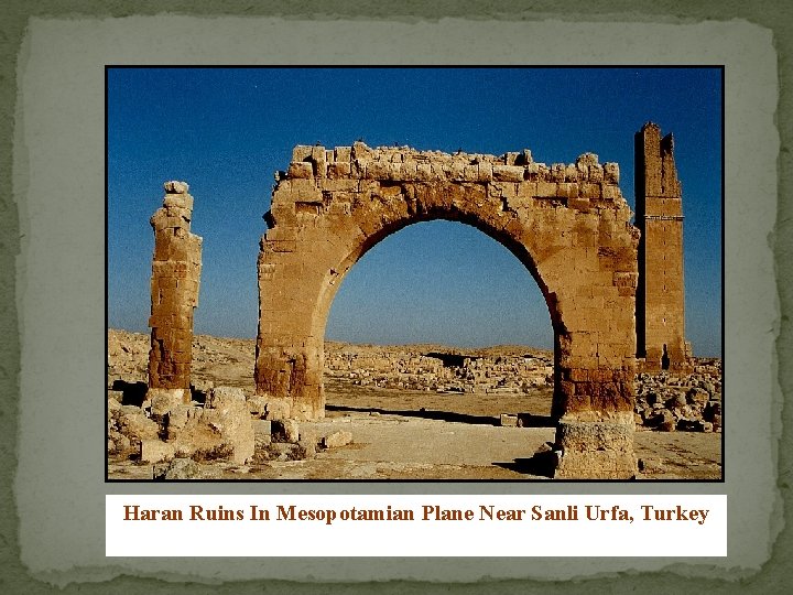 Haran Ruins In Mesopotamian Plane Near Sanli Urfa, Turkey 