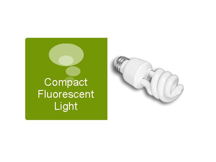 Compact Fluorescent Light 