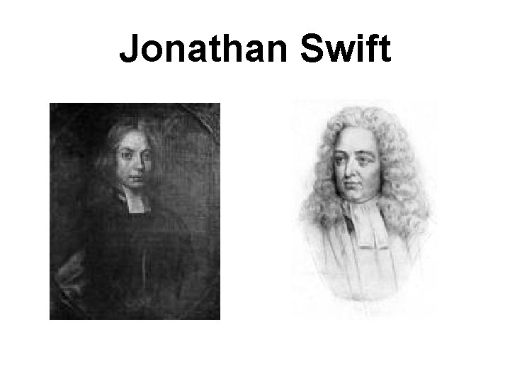 Jonathan Swift 