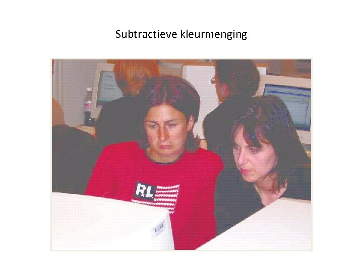 Subtractieve kleurmenging 